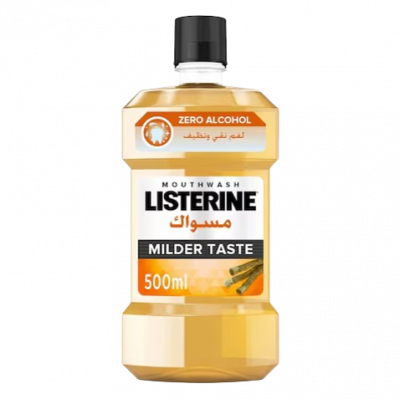 LISTERINE ® TOTAL CARE MISWAK MILDER TASTE MOUTH WASH 500 ML